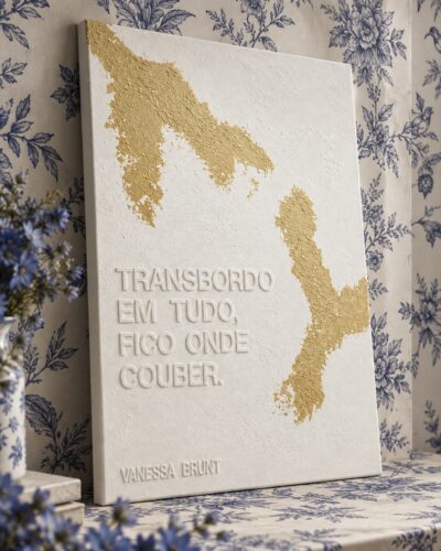 Quadro Internacional Transbordo Gold Leaf Edition
