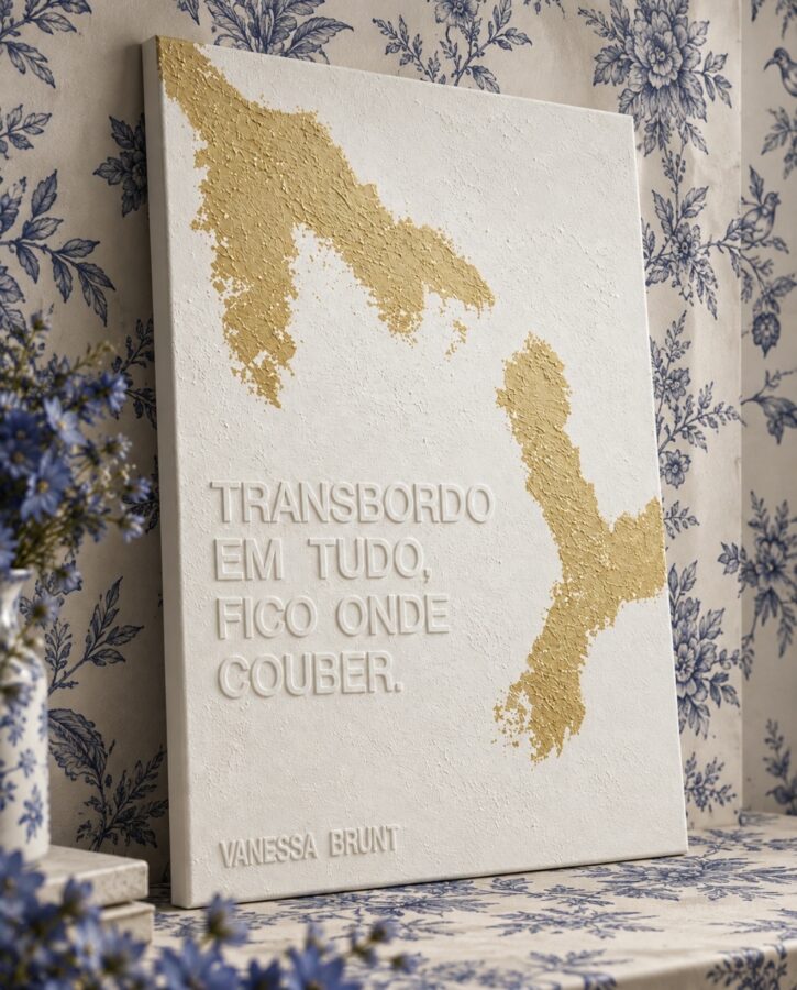 Quadro Internacional Transbordo Gold Leaf Edition