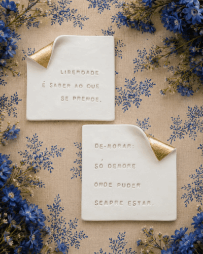 Conjunto 02 Pergaminhos • Liberdade • De-morar