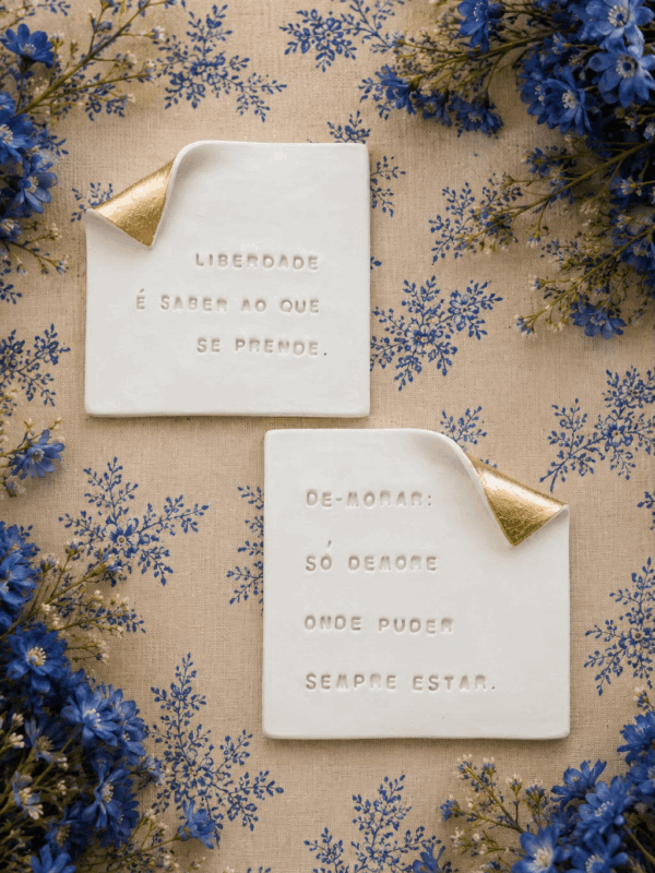 Conjunto 02 Pergaminhos • Liberdade • De-morar